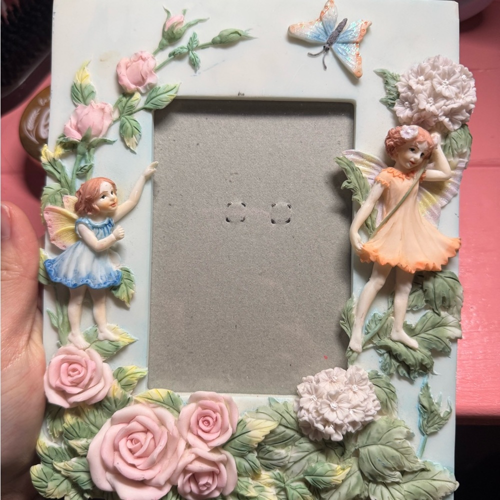 Floral Fairy Picture Frame